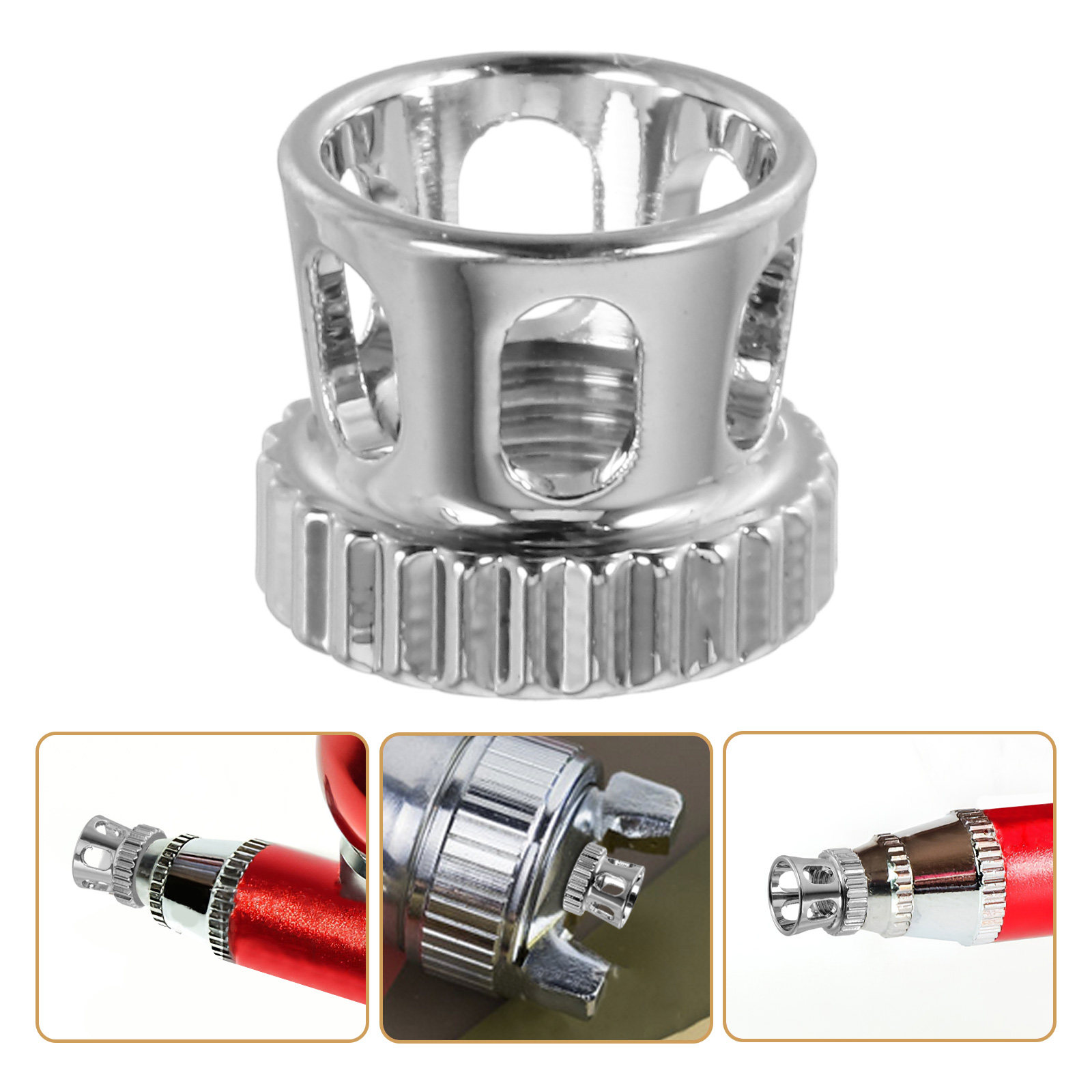Woodworking Brand - Airbrush Replacement Kit Multipurpose Nozzle Cap