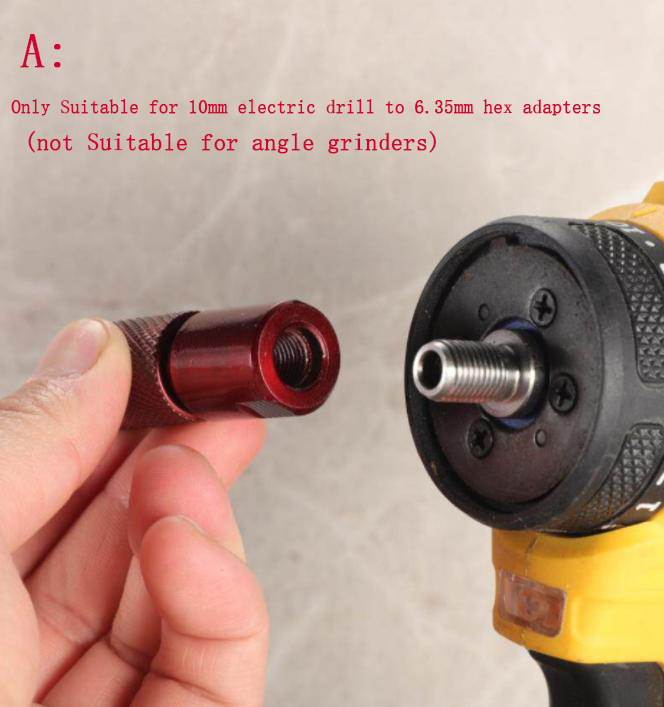 Woodworking Or Woodworking - Angle Grinder Adapter For M10 To