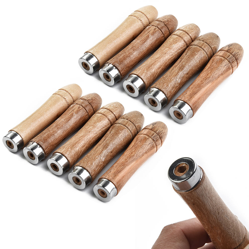 Woodworking Rasps And Files - 10pc Wooden File Handle Replacement Strong