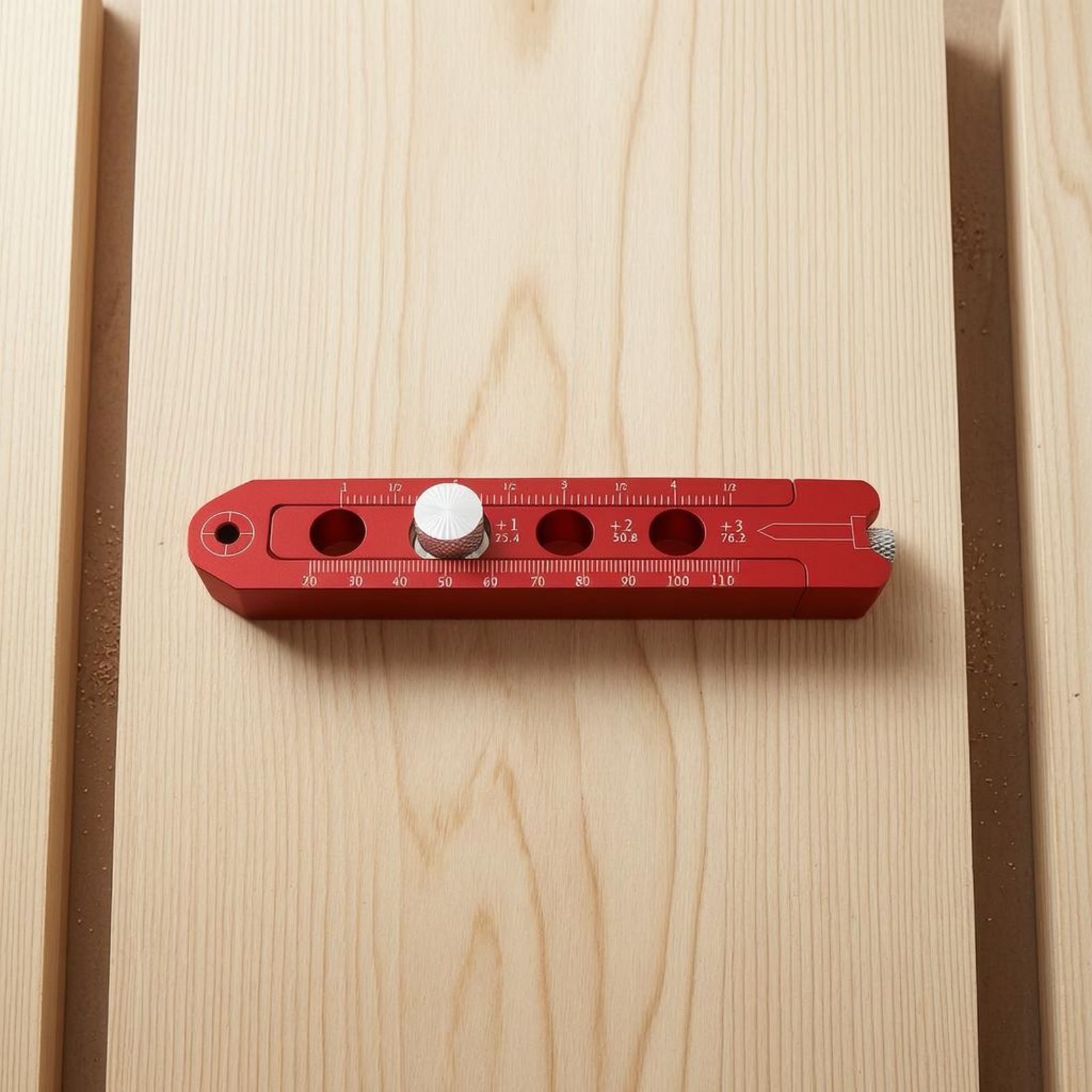 Woodworking Marking Gauge - Adjustable Circle Drawing Tool Guide Holes