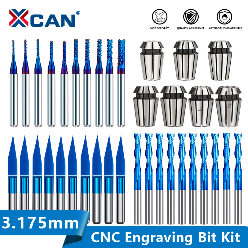 Woodworking Show - XCAN CNC Router Bit End Mill