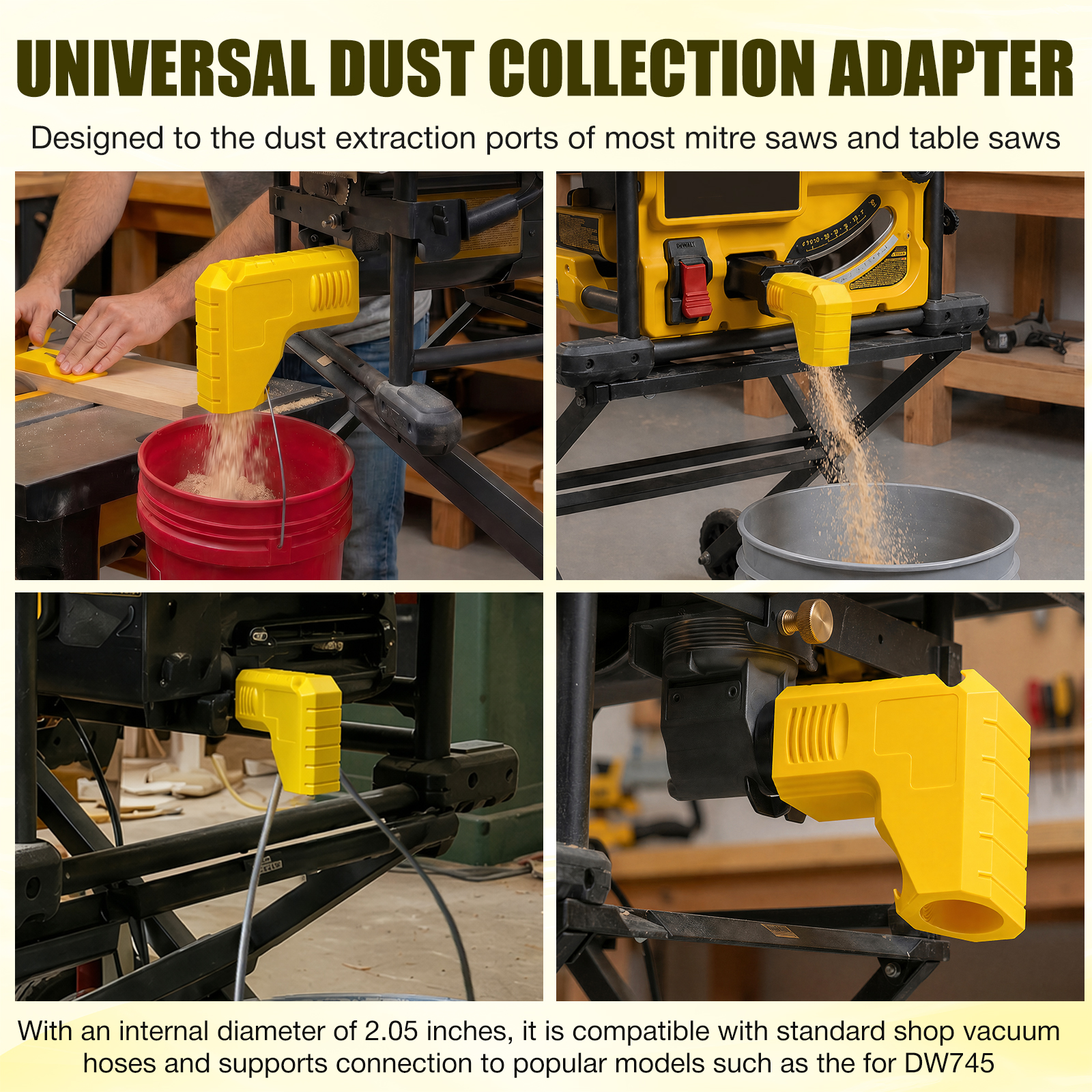 Table Saw Dust Collector 2.05  - đánh giá và giá Woodworking Company