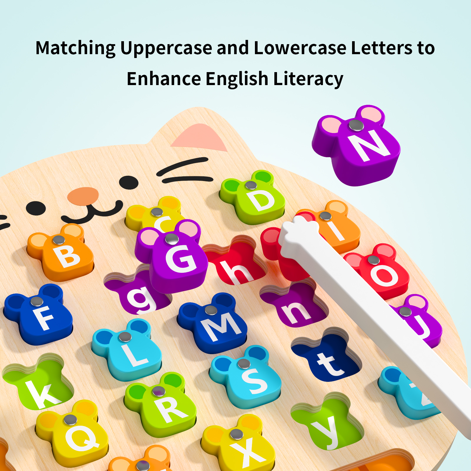 Educational Cat & Mouse Letter - đánh giá và giá Woodworking For Kids