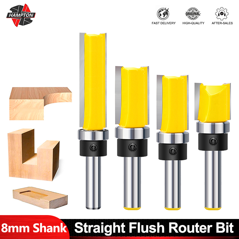 Hampton 8mm Shank Flush Trim R - đánh giá và giá Woodworking Show