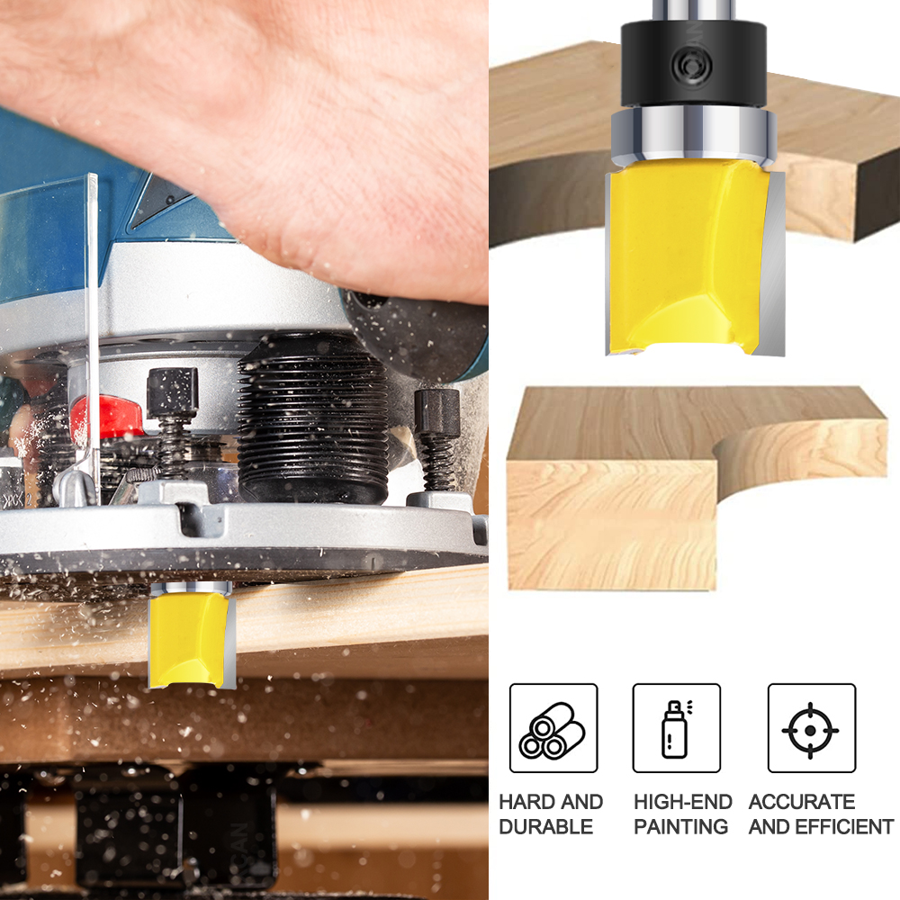Hampton 8mm Shank Flush Trim R - đánh giá và giá Woodworking Show