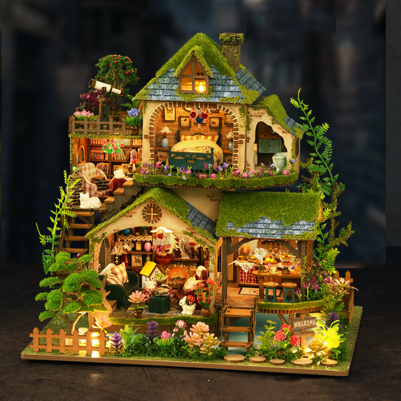 DIY Forest Castle Wooden Dollh - đánh giá và giá Woodworking For Kids
