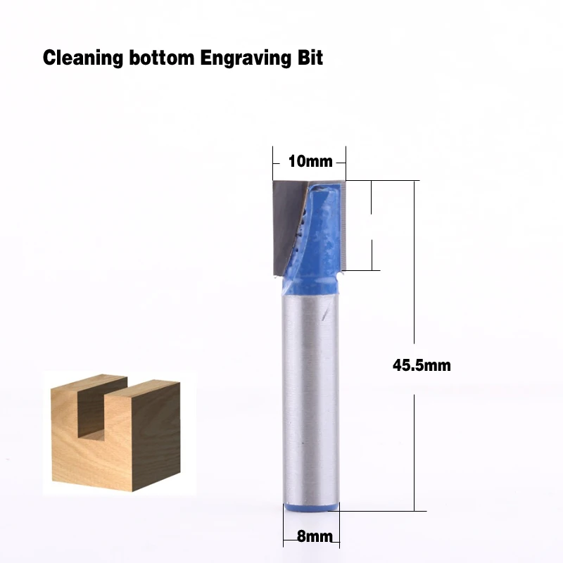 CHWJW 1pc 8mm Cleaning bottom  - đánh giá và giá Woodworking Show