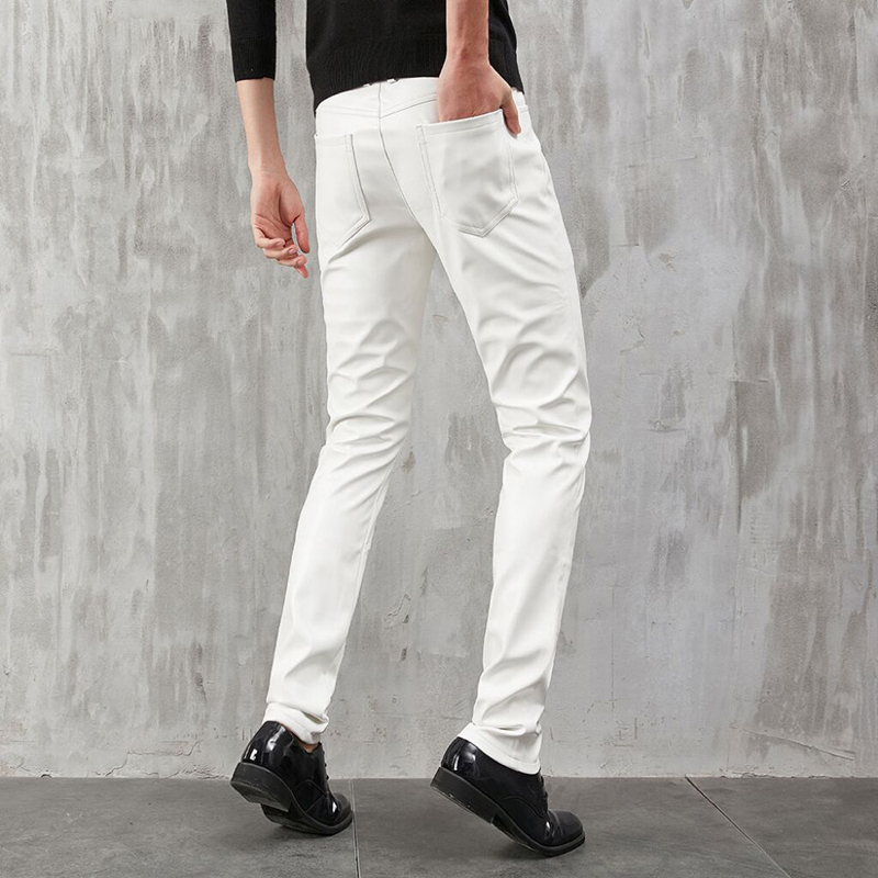 Men's Leather Pants Skinny Fit - đánh giá và giá Woodworking Brand