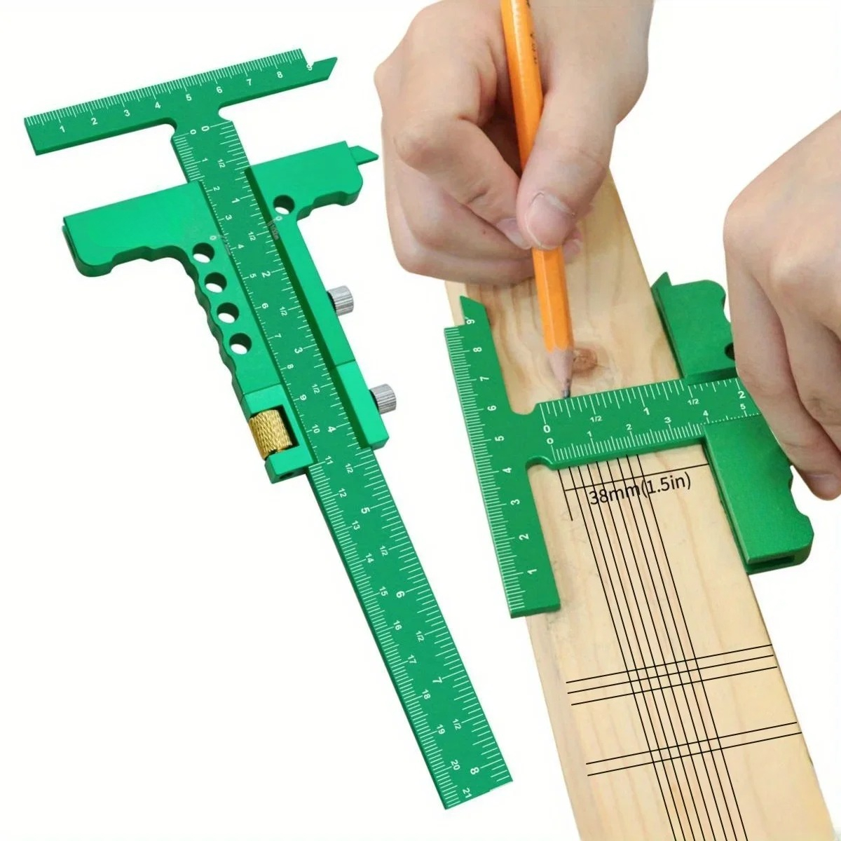 Woodworking T-Square Scribing  - đánh giá và giá Woodworking Marking Gauge