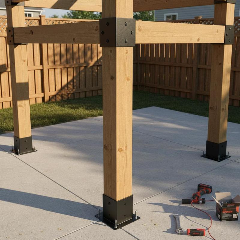 Pergola Bracket Kit, 4x4 Inch  - đánh giá và giá Woodworking Diy