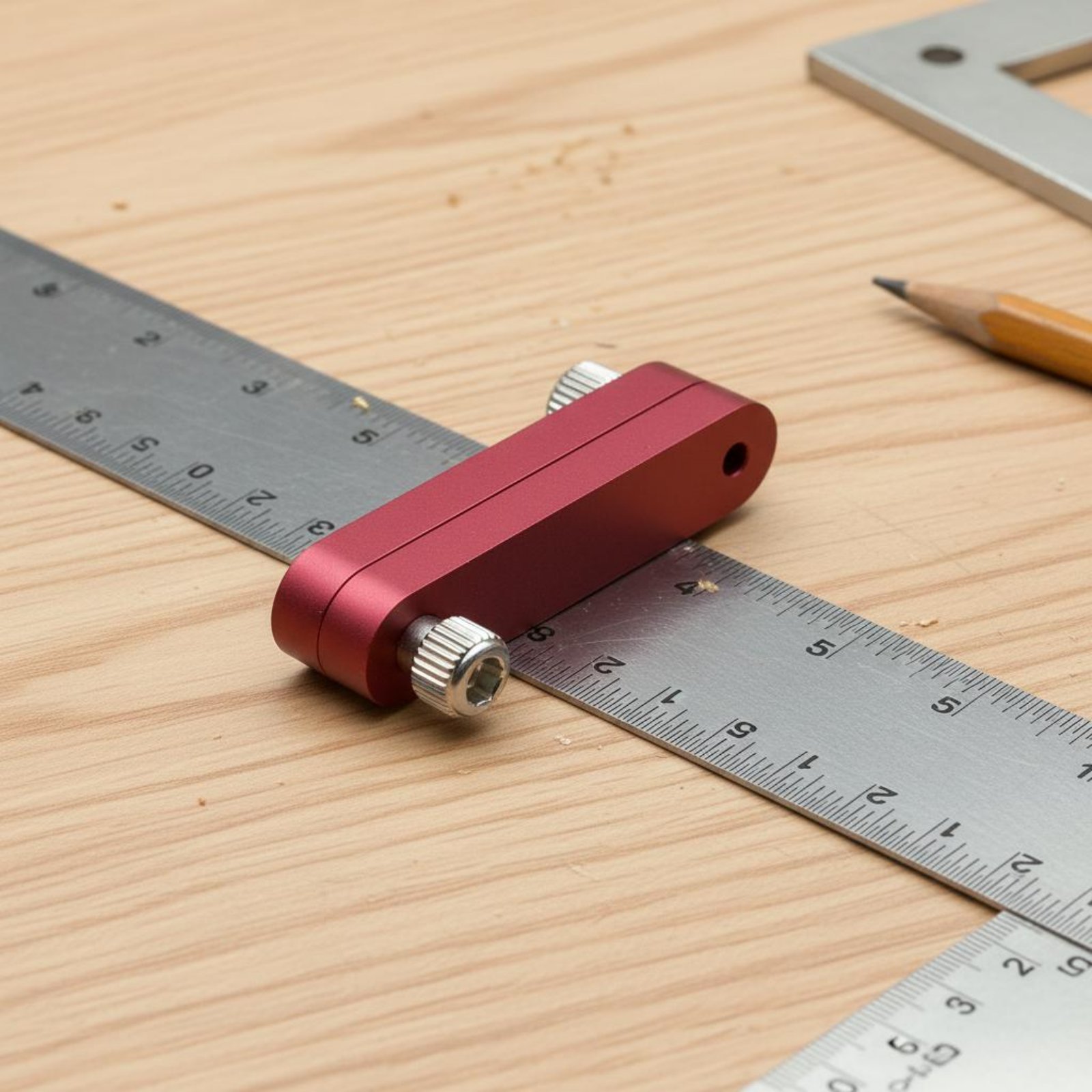 Woodworker's Ruler Stopper Adj - đánh giá và giá Woodworking Marking Gauge