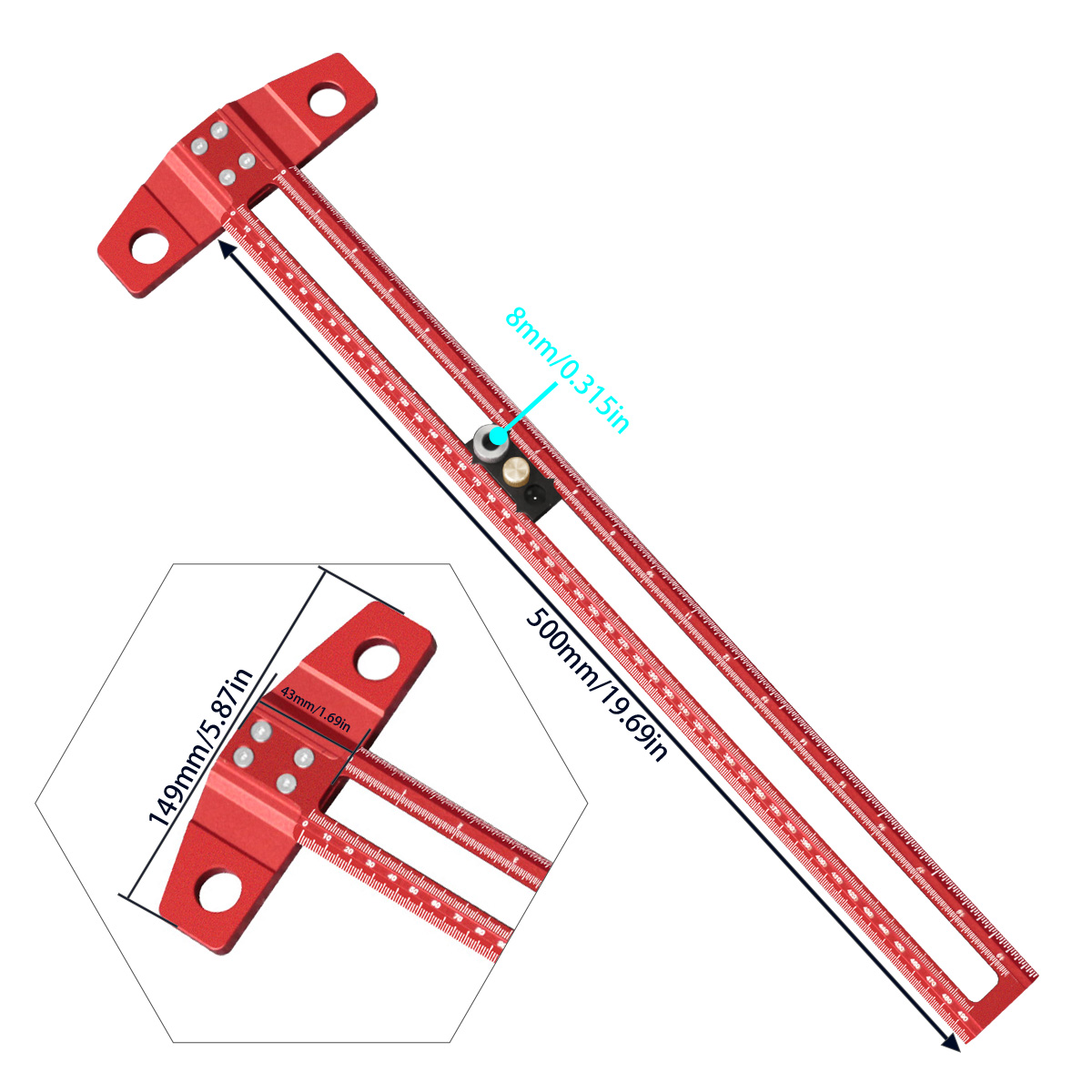 Woodworking T-Square Marking G - đánh giá và giá Woodworking Marking Gauge
