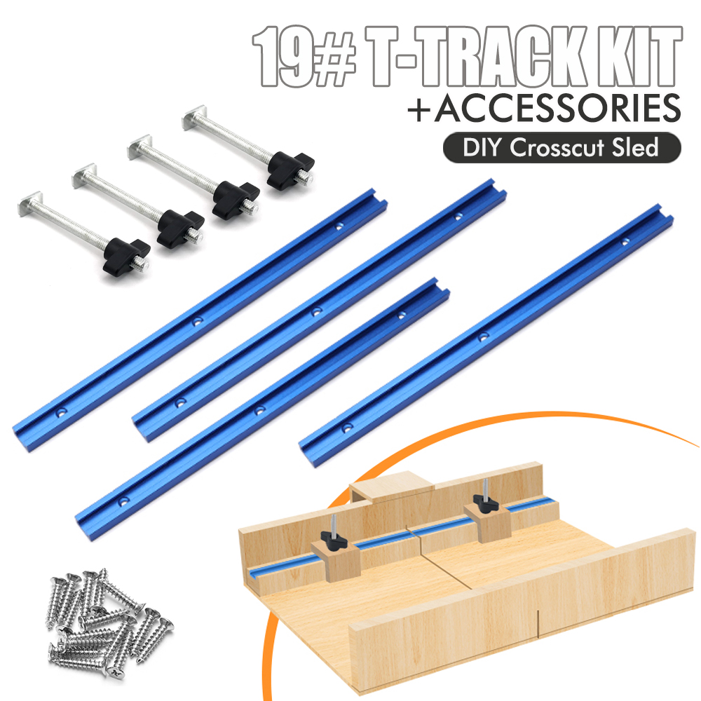 Woodworking 19# T-track Kit an - đánh giá và giá Woodworking Workshop