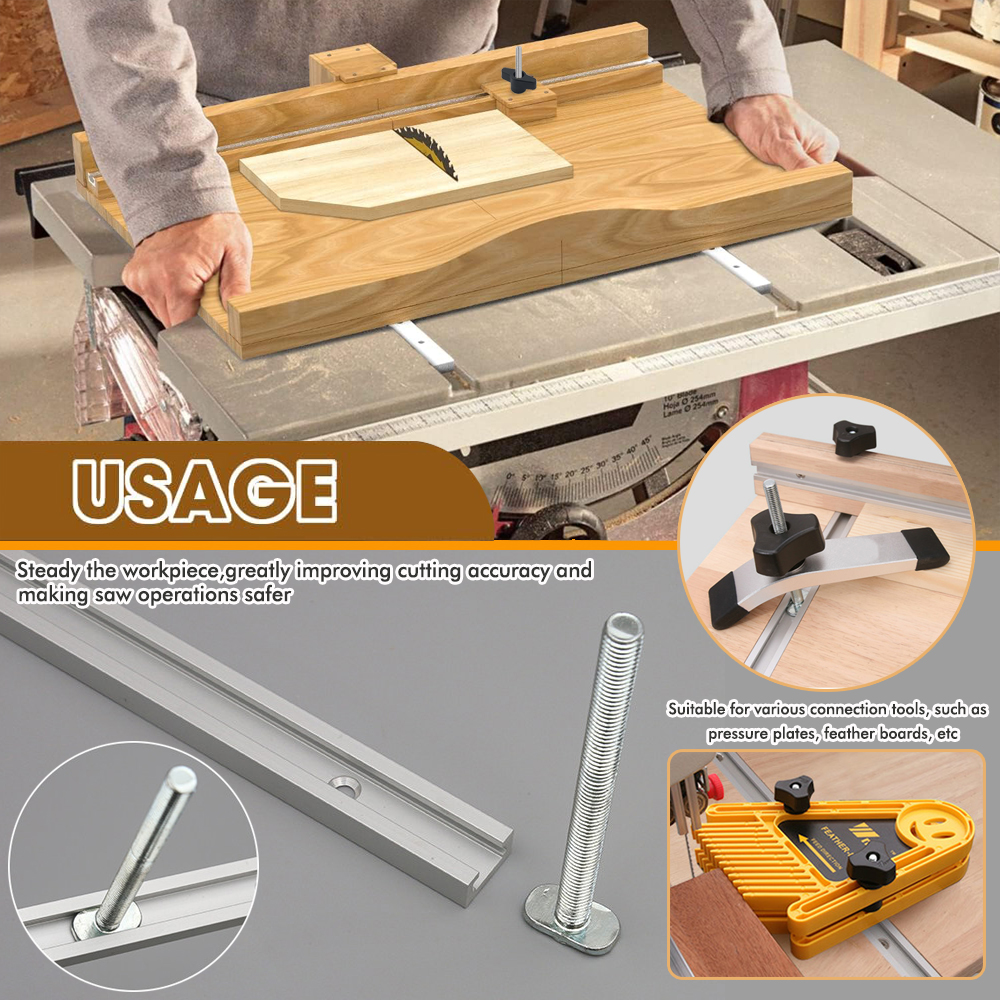 Woodworking 19# T-track Kit an - đánh giá và giá Woodworking Workshop