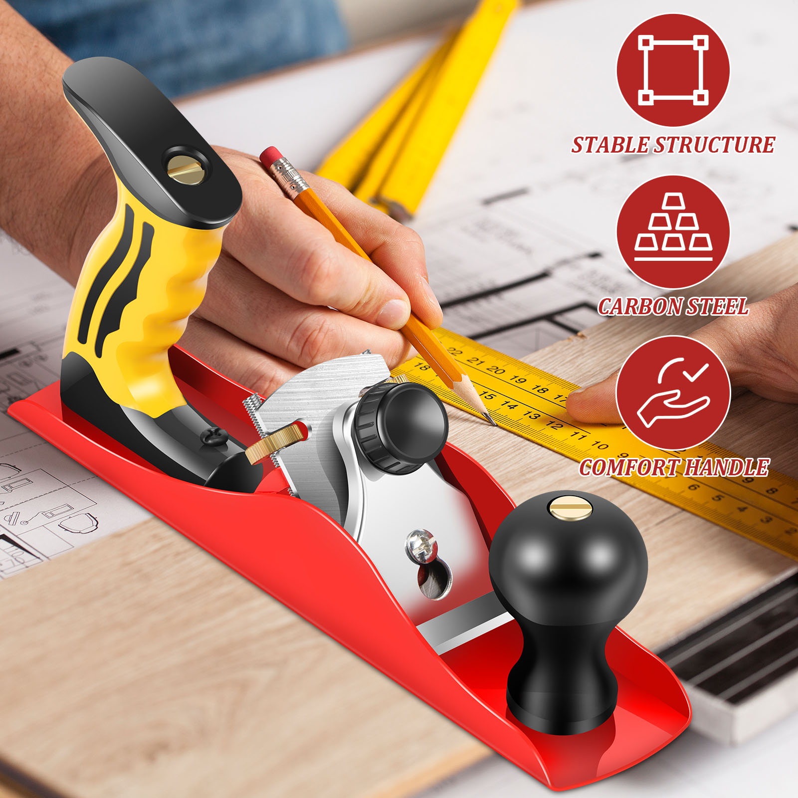 Wood Hand Planer Set Hand Tool - đánh giá và giá Woodworking Diy Projects