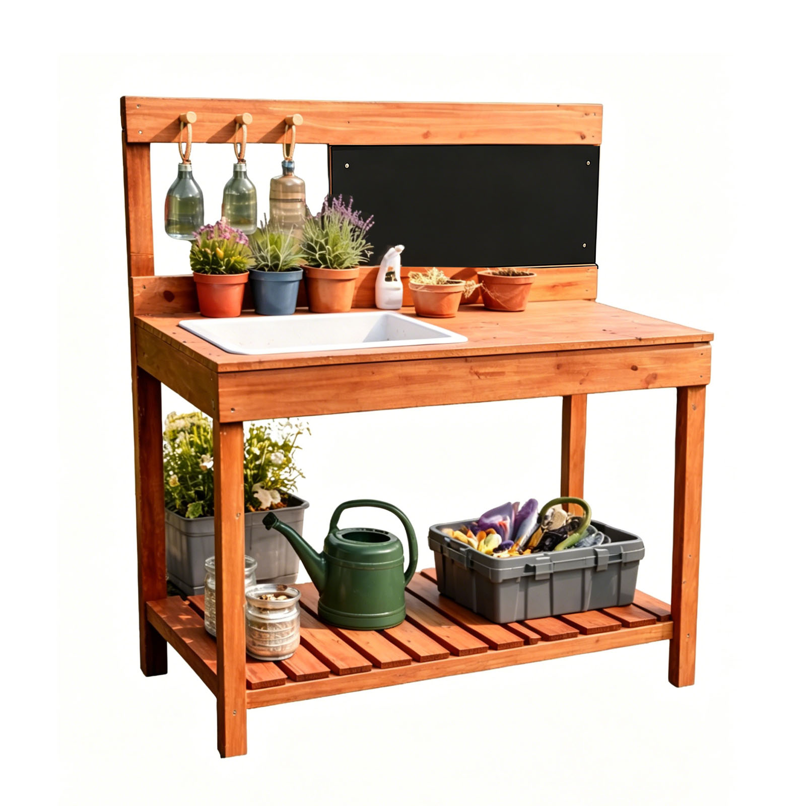 Wooden Potting Benches For Chi - đánh giá và giá Woodworking For Kids