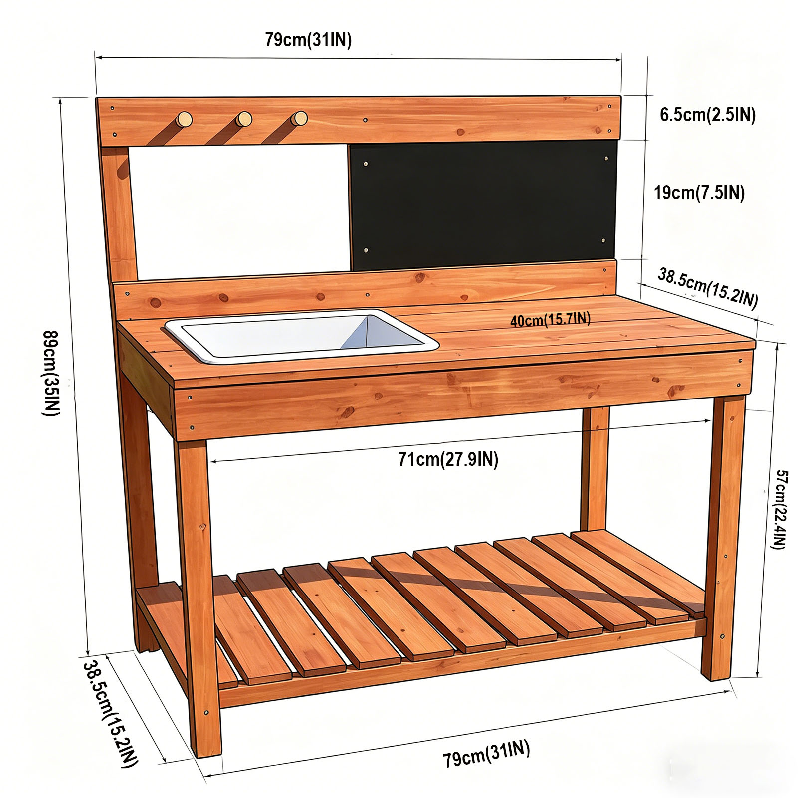 Wooden Potting Benches For Chi - đánh giá và giá Woodworking For Kids