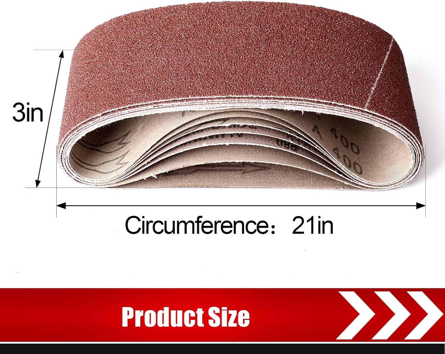 21 Pack 3x21 Inch Sanding Belt - đánh giá và giá Woodworking Product