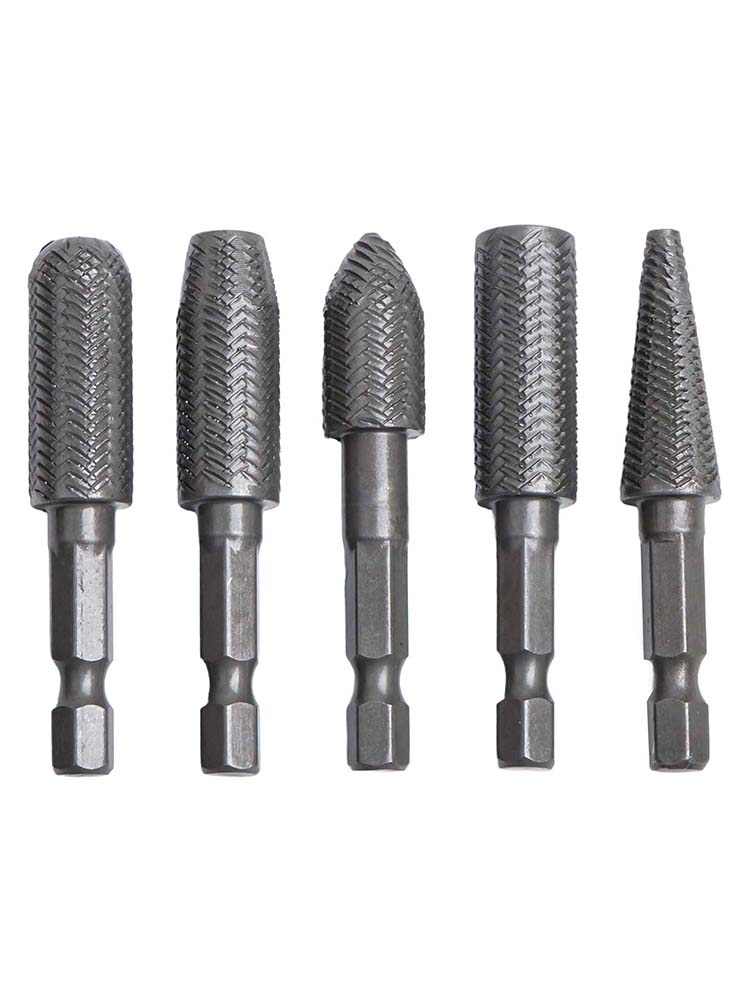 5Pcs Rotary Rasp 1/4inch Hex S - đánh giá và giá Woodworking Rasps And Files