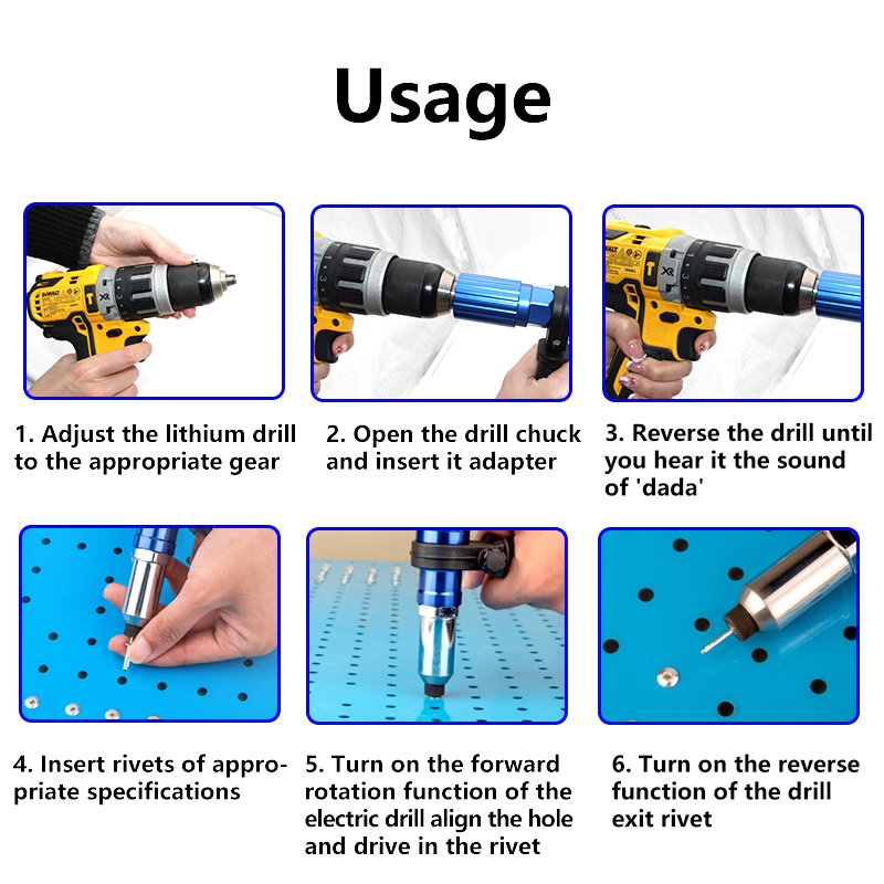 Electric Aluminum Alloy Rivet  - đánh giá và giá Woodworking Diy Projects