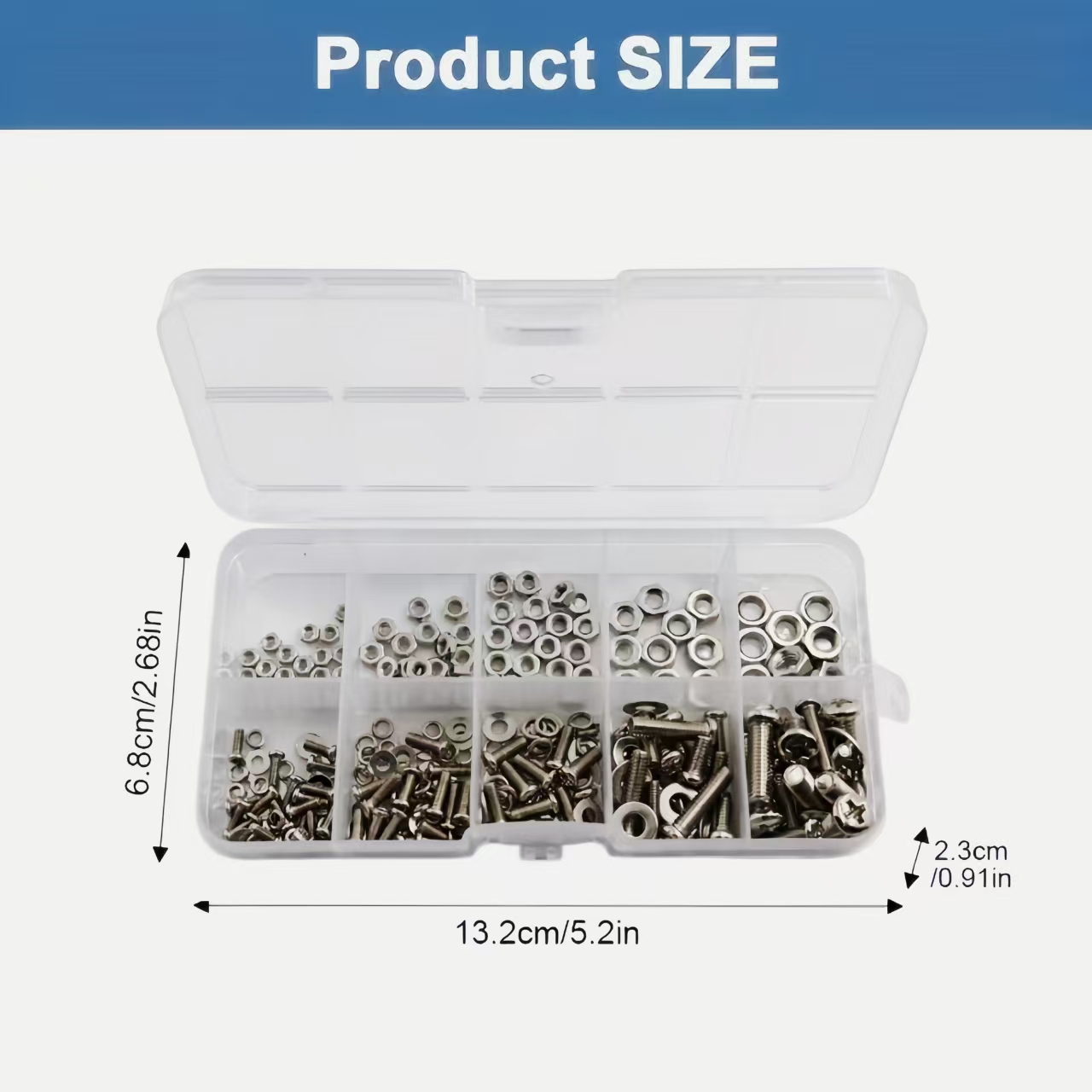 Hex Nuts and Bolt Set - 320 pi - đánh giá và giá Woodworking Diy Projects