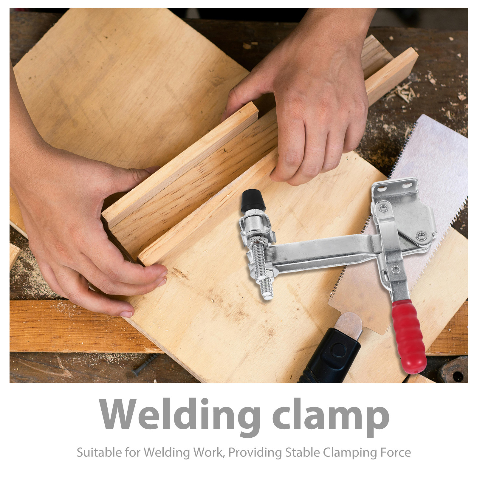 2Pcs Toggle Clamp for Welding  - đánh giá và giá Woodworking Workshop