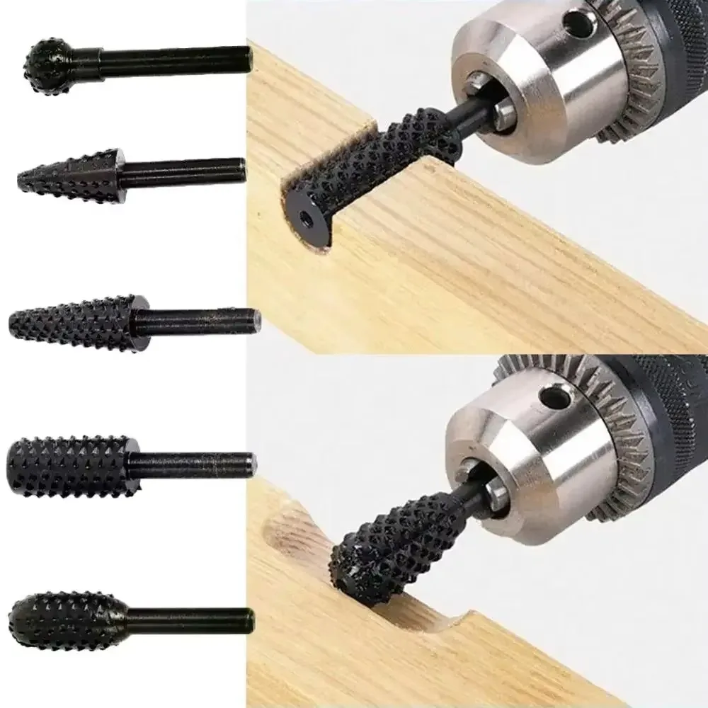 5pcs Rasp File Drill Bits Rasp - đánh giá và giá Woodworking Rasps And Files