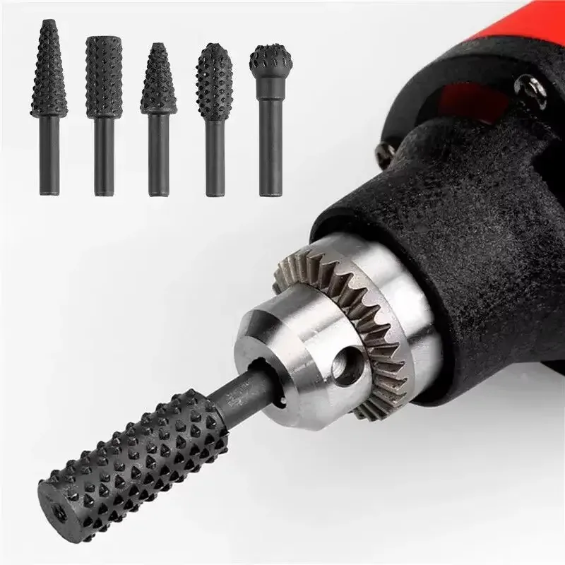 5pcs Rasp File Drill Bits Rasp - đánh giá và giá Woodworking Rasps And Files