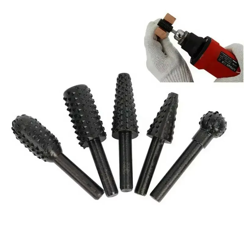 5pcs Rasp File Drill Bits Rasp - đánh giá và giá Woodworking Rasps And Files