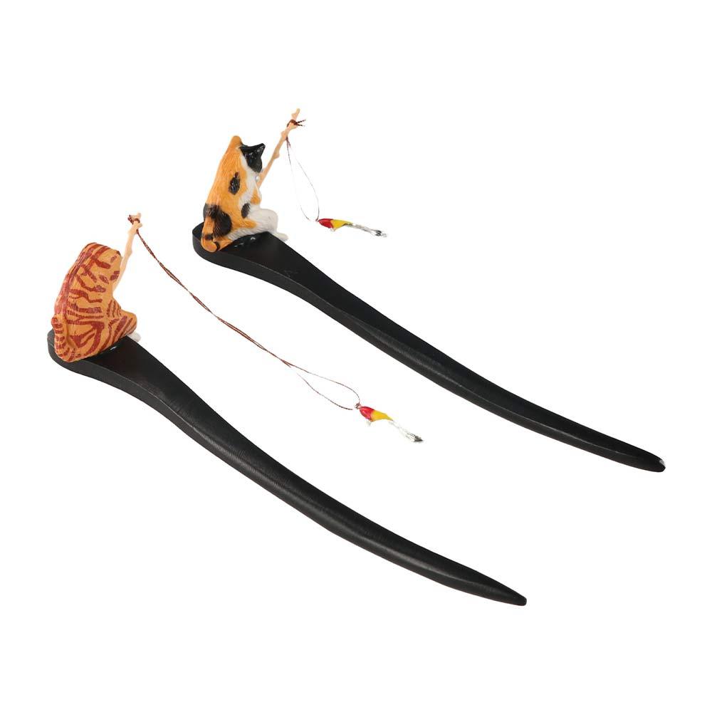 Antique Cat Fishing Wooden Hai - đánh giá và giá Woodworking For Kids