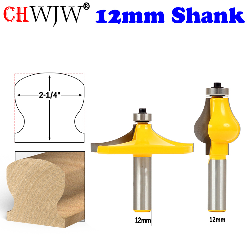 CHWJW 1-2PC 12mm Shank Traditi - đánh giá và giá Woodworking Show