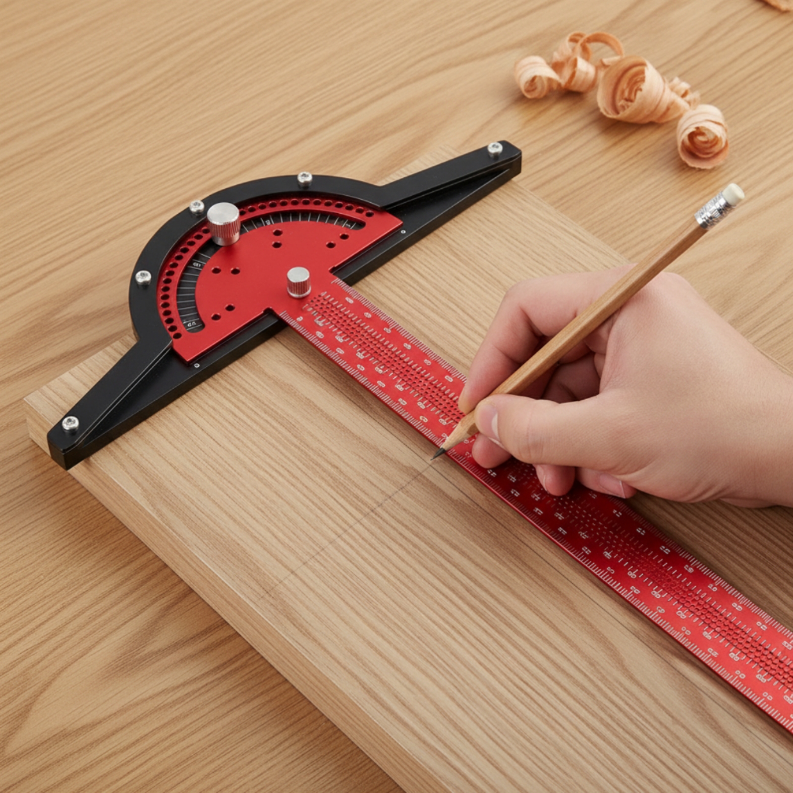 T-Square Angle Gauge Lockable  - đánh giá và giá Woodworking Marking Gauge