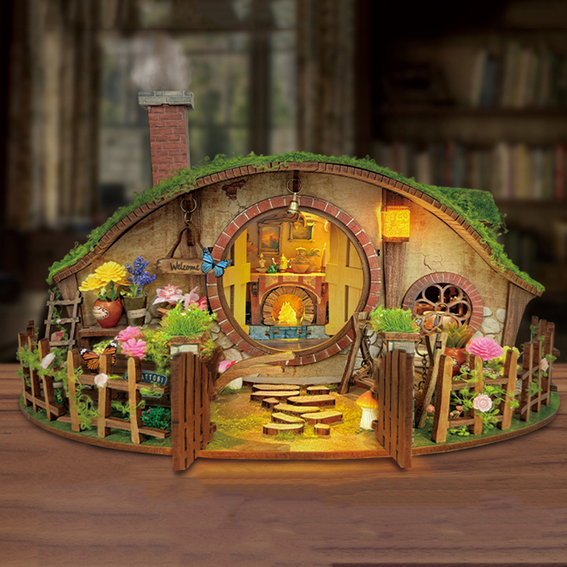 Wooden DIY Magic Ring Dollhous - đánh giá và giá Woodworking For Kids