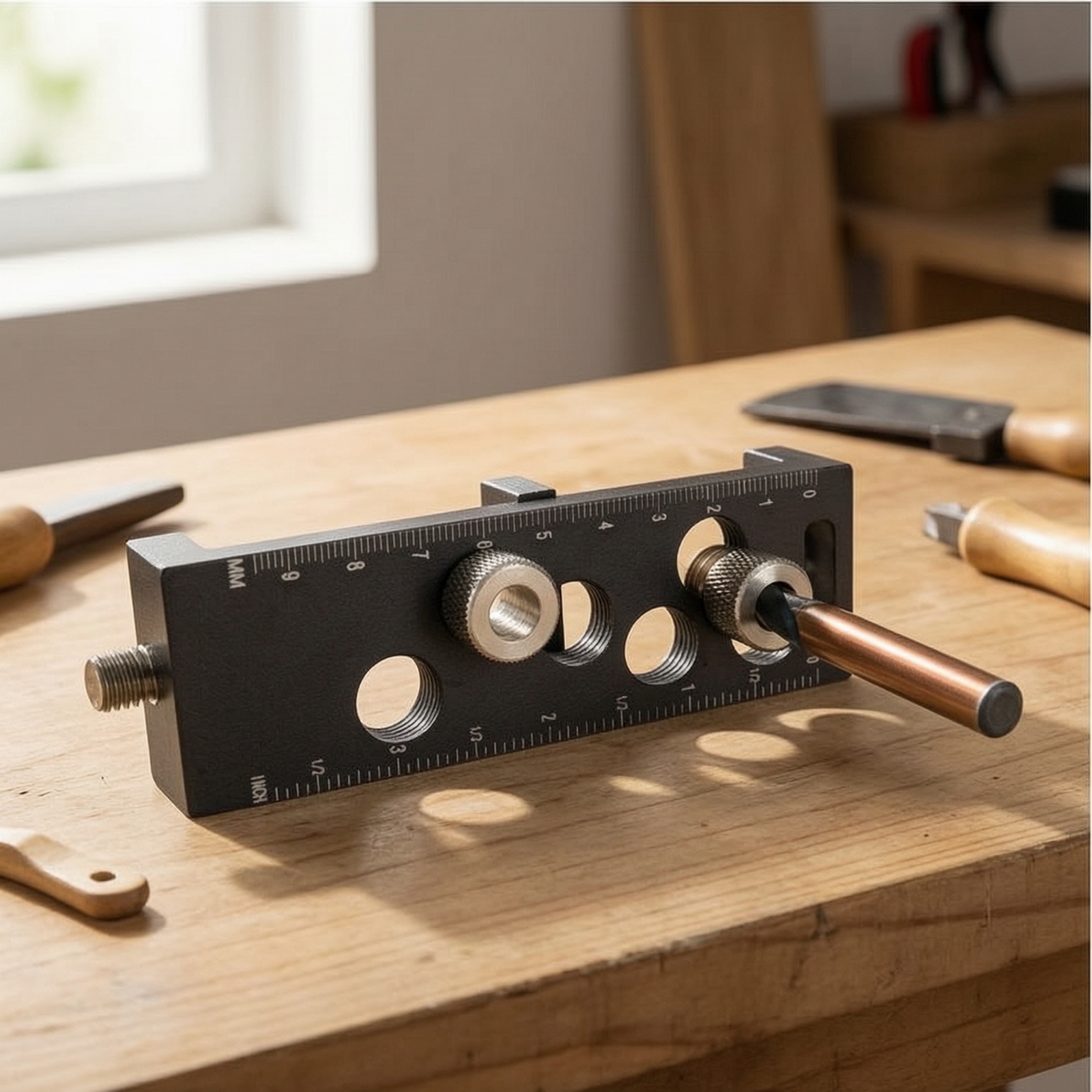Drilling Jig Precision Alignme - đánh giá và giá Woodworking Workshop