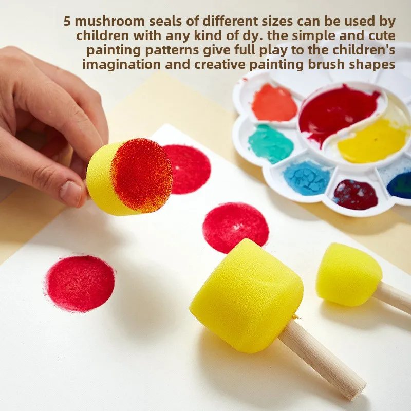 10 Pcs Set Wooden Handle Mushr - đánh giá và giá Woodworking For Kids