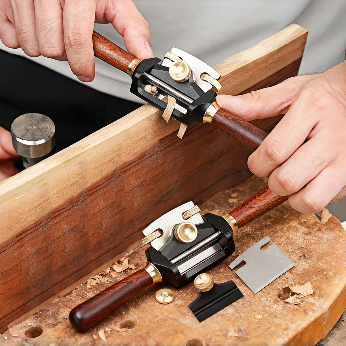 Adjustable Two Handed Mini Pla - đánh giá và giá Woodworking Plan Pdf