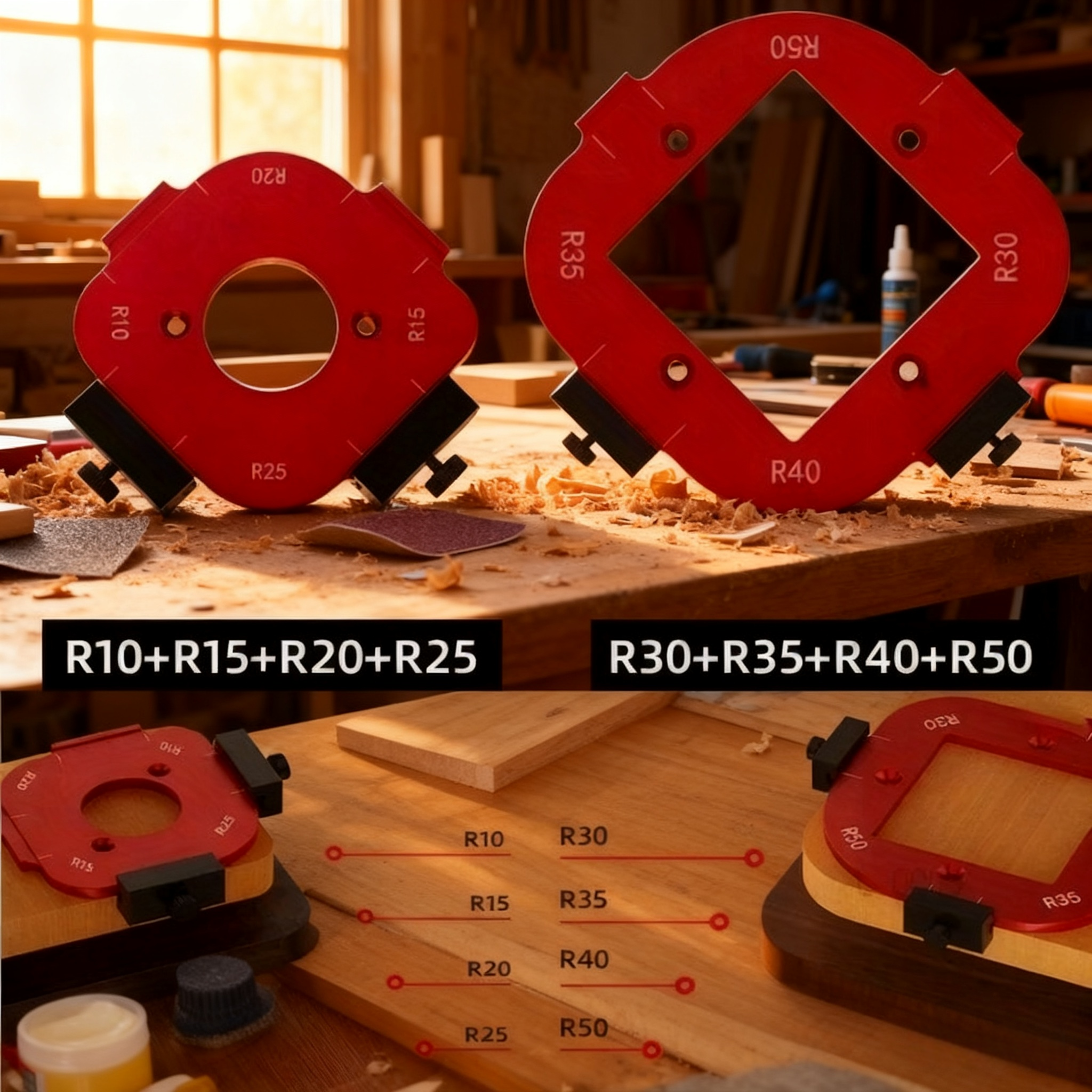 2pcs Woodworking Router Corner - đánh giá và giá Woodworking Diy Projects
